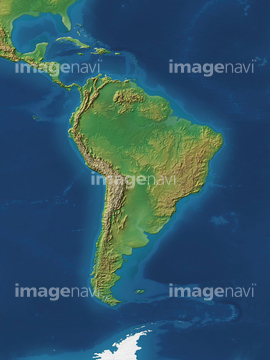 エリア別地図 中南米 地図 の画像素材 世界の地図 地図 衛星写真の地図素材ならイメージナビ
