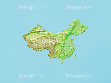 エリア別地図 東アジア 地図 の画像素材 世界の地図 地図 衛星写真の地図素材ならイメージナビ