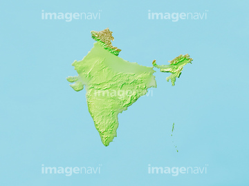 エリア別地図 南アジア 地図 の画像素材 世界の地図 地図 衛星写真の地図素材ならイメージナビ