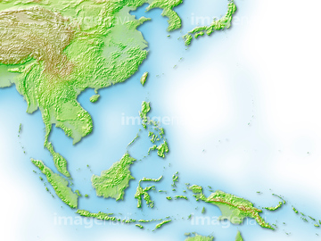 エリア別地図 東南アジア 地図 の画像素材 世界の地図 地図 衛星写真の地図素材ならイメージナビ