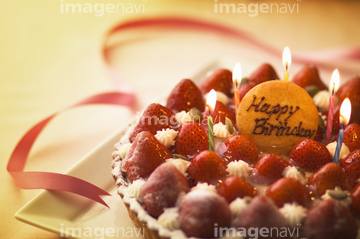 Food Images バースデーケーキ の画像素材 誕生日 行事 祝い事の写真素材ならイメージナビ