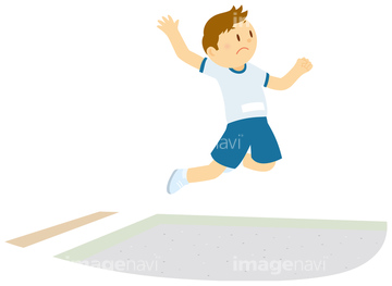 スポーツ 陸上競技 高跳び 幅跳び の画像素材 写真素材ならイメージナビ