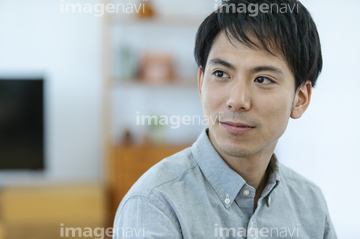 イケメン 日本人 顔 カジュアルウェア ロイヤリティフリー の画像素材 日本人 人物の写真素材ならイメージナビ