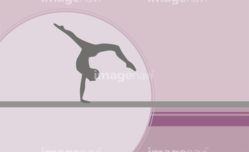 体操 イラスト 新体操 の画像素材 ライフスタイル イラスト Cgのイラスト素材ならイメージナビ