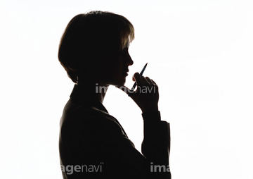 影絵 顔 の画像素材 構図 人物の写真素材ならイメージナビ