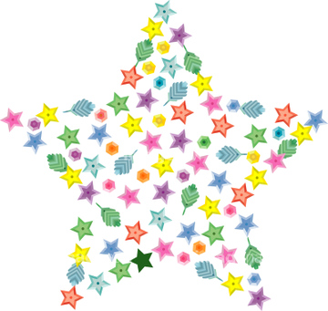 星の形 の画像素材 菓子 デザート 食べ物の写真素材ならイメージナビ