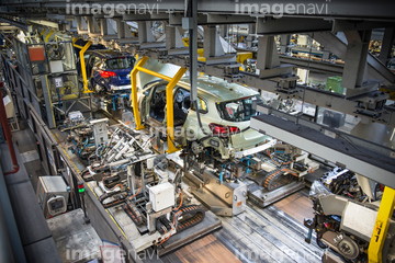 自動車工場 の画像素材 生産業 製造業 産業 環境問題の写真素材ならイメージナビ
