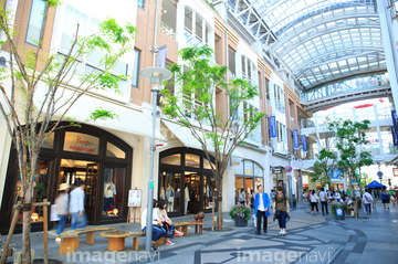 高松 高松中央商店街 ロイヤリティフリー の画像素材 都会 町並 建築の写真素材ならイメージナビ