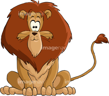 動物のイラスト ライオン ふわふわ イラスト の画像素材 生き物 イラスト Cgのイラスト素材ならイメージナビ