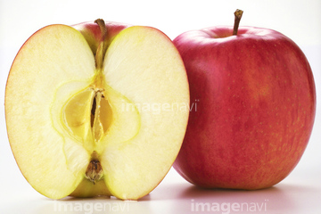 美容 健康 健康食品 果物 断面 リンゴ の画像素材 写真素材ならイメージナビ