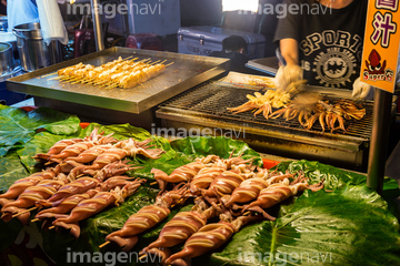 焼きイカ の画像素材 料理 食事 ライフスタイルの写真素材ならイメージナビ