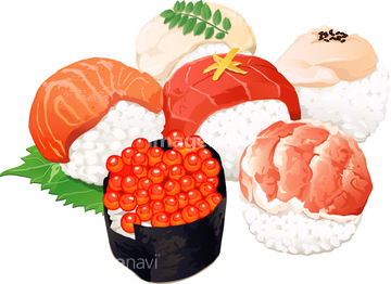 手まり寿司 の画像素材 和食 食べ物の写真素材ならイメージナビ