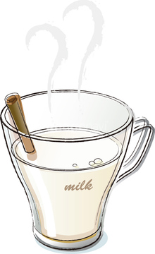 牛乳 ホットミルク イラスト の画像素材 食べ物 飲み物 イラスト Cgのイラスト素材ならイメージナビ