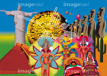 カーニバル イラスト リオのカーニバル の画像素材 季節 イベント イラスト Cgのイラスト素材ならイメージナビ