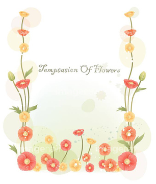 トップ100 花 モチーフ イラスト 最高の花の画像