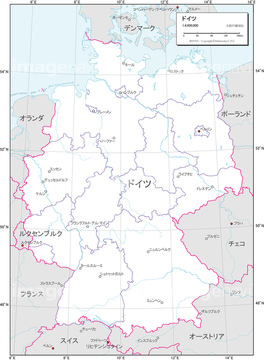 エリア別地図 中欧 地図 の画像素材 世界の地図 地図 衛星写真の地図素材ならイメージナビ