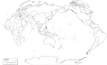 種類別地図 白地図 地図 の画像素材 世界の地図 地図 衛星写真の地図素材ならイメージナビ