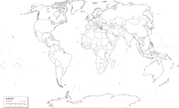 種類別地図 白地図 グローバル 地図 の画像素材 世界の地図 地図 衛星写真の地図素材ならイメージナビ