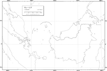マレーシア の画像素材 世界の地図 地図 衛星写真の写真素材ならイメージナビ