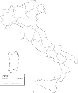 エリア別地図 南欧 イタリア 地図 の画像素材 古地図 地図 衛星写真の地図素材ならイメージナビ