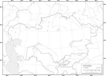 アジア 白地図 北アジア の画像素材 世界の地図 地図 衛星写真の地図素材ならイメージナビ
