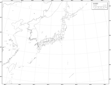 イメージナビ 日本地図の地図素材 写真素材 ストックフォトのimagenavi