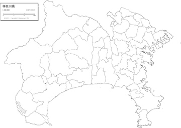 エリア別地図 神奈川 Roots の画像素材 日本の地図 地図 衛星写真の地図素材ならイメージナビ