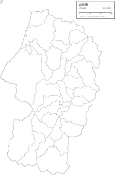 白地図 日本 東北地方 の画像素材 日本の地図 地図 衛星写真の地図素材ならイメージナビ