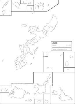 地図 衛星写真 日本の地図 沖縄地方 の画像素材 地図素材ならイメージナビ