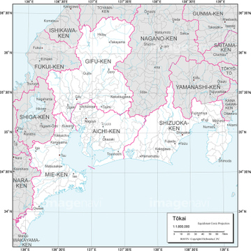 画像素材 日本の地図 地図 衛星写真の写真素材ならイメージナビ