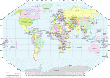 種類別地図 世界地図 地図 の画像素材 世界の地図 地図 衛星写真の地図素材ならイメージナビ