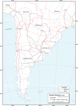 エリア別地図 中南米 地図 の画像素材 世界の地図 地図 衛星写真の地図素材ならイメージナビ