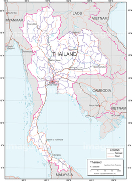 エリア別地図 東南アジア タイ アジア 地図 の画像素材 世界の地図 地図 衛星写真の地図素材ならイメージナビ