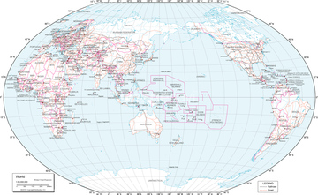 ヴィンケル図法 第3図法 の画像素材 世界の地図 地図 衛星写真の写真素材ならイメージナビ