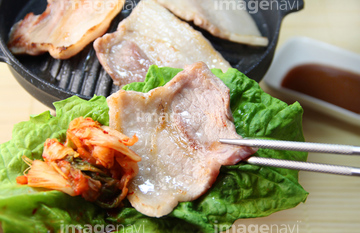 サムギョプサル の画像素材 洋食 各国料理 食べ物の写真素材ならイメージナビ