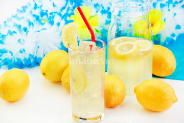 レモンスカッシュ の画像素材 飲み物 食べ物の写真素材ならイメージナビ