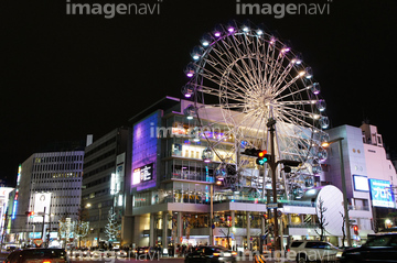 繁華街 夜 歓楽街 栄 名古屋市 の画像素材 交通イメージ 乗り物 交通の写真素材ならイメージナビ