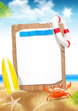 海岸 夏 アメリカ西海岸 イラスト の画像素材 ライフスタイル イラスト Cgのイラスト素材ならイメージナビ