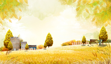 季節のイラスト 秋の風景 イラスト の画像素材 花 植物 イラスト Cgのイラスト素材ならイメージナビ