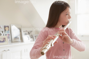 フルート奏者 かわいい の画像素材 クラフト イラスト Cgの写真素材ならイメージナビ