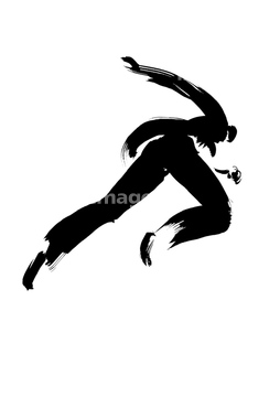 人物のイラスト 全身 1人 抽象的 走る 動作 の画像素材 ビジネス イラスト Cgのイラスト素材ならイメージナビ