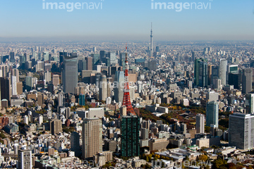 東京 航空写真 港区 東京都 虎ノ門 港区 の画像素材 日本 国 地域の写真素材ならイメージナビ