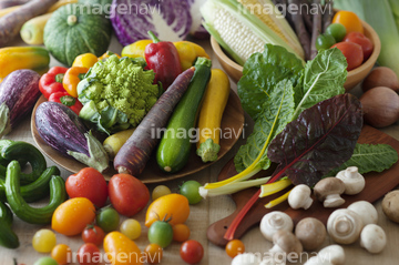 食べ物 野菜 夏野菜 の画像素材 写真素材ならイメージナビ