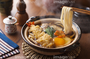 鍋焼きうどん の画像素材 和食 食べ物の写真素材ならイメージナビ