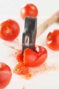 潰れ トマト の画像素材 健康管理 ライフスタイルの写真素材ならイメージナビ