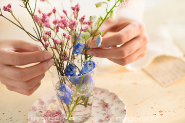 生け花 フラワーアレンジメント の画像素材 花 植物の写真素材ならイメージナビ