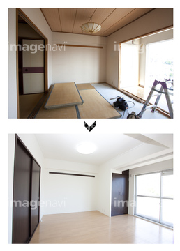 ビフォーアフター の画像素材 住宅 インテリアの写真素材ならイメージナビ