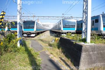 蒲田電車区 の画像素材 鉄道 乗り物 交通の写真素材ならイメージナビ