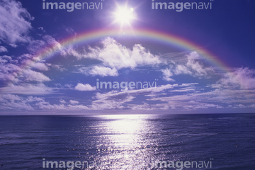 ハワイ 虹 ホノルル】の画像素材  オセアニア・国・地域の写真素材 