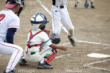 キャッチャーミット の画像素材 球技 スポーツの写真素材ならイメージナビ